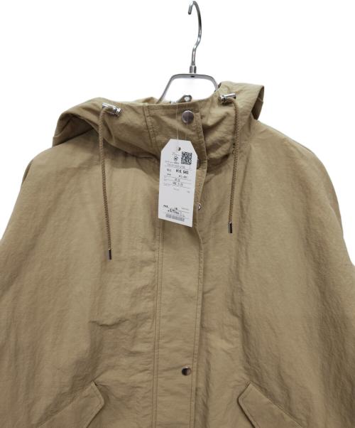SHIPS any（シップスエニィ）SHIPS any (シップスエニィ) オーバー フーディ ブルゾン コート ベージュ サイズ:FREEの古着・服飾アイテム