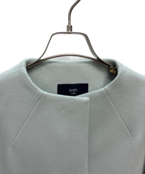 SHIPS（シップス）SHIPS (シップス) Super100’sコート スカイブルー サイズ:Mの古着・服飾アイテム