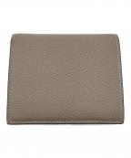 bonaventuraボナベンチュラ）の古着「2つ折り財布　バイフォールドウォレット」｜グレージュ×イエロー