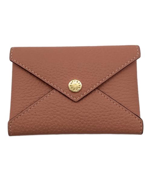 bonaventura（ボナベンチュラ）BONAVENTURA (ボナベンチュラ) カードケース　	エンベロープ ピンクの古着・服飾アイテム