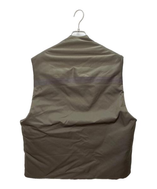 TOMORROW LAND（トゥモローランド）TOMORROW LAND (トゥモローランド) ポリエステルツイル ベストアウター グリーン サイズ:Sの古着・服飾アイテム