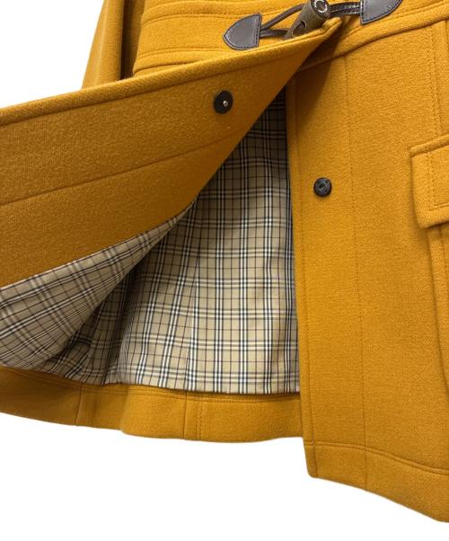 BURBERRY BLUE LABEL（バーバリーロンドンブルーレーベル）BURBERRY BLUE LABEL (バーバリーロンドンブルーレーベル) ダッフルコート イエロー サイズ:38の古着・服飾アイテム
