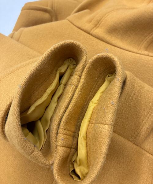 BURBERRY BLUE LABEL（バーバリーロンドンブルーレーベル）BURBERRY BLUE LABEL (バーバリーロンドンブルーレーベル) ダッフルコート イエロー サイズ:38の古着・服飾アイテム