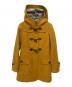 BURBERRY BLUE LABEL（バーバリーロンドンブルーレーベル）の古着「ダッフルコート」｜イエロー