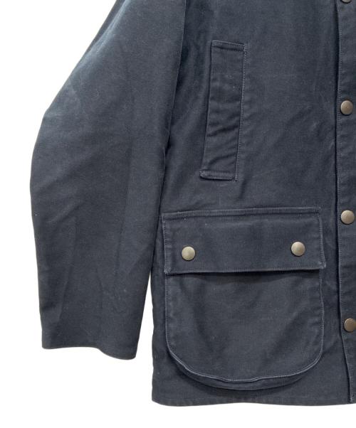 F.O.B FACTORY（エフオービー ファクトリー）F.O.B FACTORY (エフオービー ファクトリー) ライディングジャケット モールスキン ネイビー サイズ:SIZE 2の古着・服飾アイテム