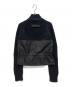 DIESEL (ディーゼル) 切替ニットジャケット ブラック サイズ:XS：8000円