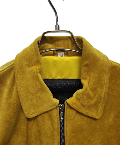 EV BRAVADO（エブ ブラバド）EV BRAVADO (エブ ブラバド) ETERNAL FLAME レザージャケット イエロー サイズ:Mの古着・服飾アイテム