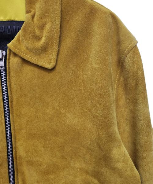 EV BRAVADO（エブ ブラバド）EV BRAVADO (エブ ブラバド) ETERNAL FLAME レザージャケット イエロー サイズ:Mの古着・服飾アイテム