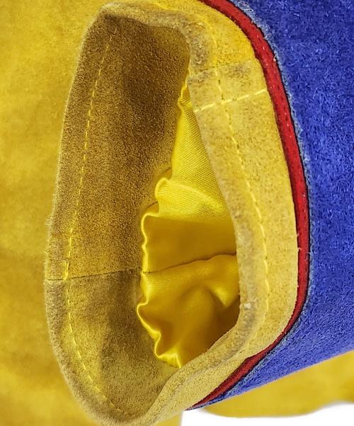 EV BRAVADO（エブ ブラバド）EV BRAVADO (エブ ブラバド) ETERNAL FLAME レザージャケット イエロー サイズ:Mの古着・服飾アイテム