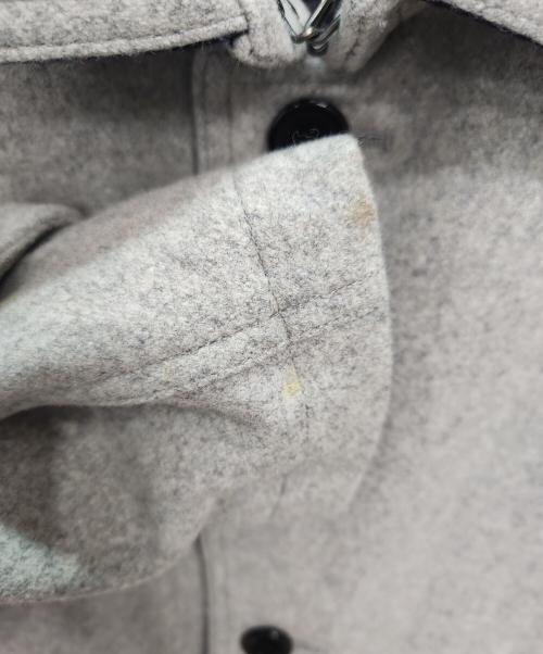 BURBERRY BLACK LABEL（バーバリーブラックレーベル）BURBERRY BLACK LABEL (バーバリーブラックレーベル) ウールハーフコート グレー サイズ:Lの古着・服飾アイテム