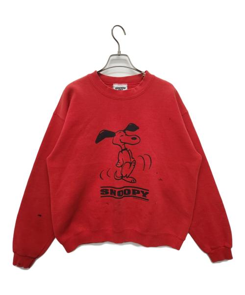 LEE（リー）LEE (リー) ラグランスウェット レッド サイズ:Mの古着・服飾アイテム