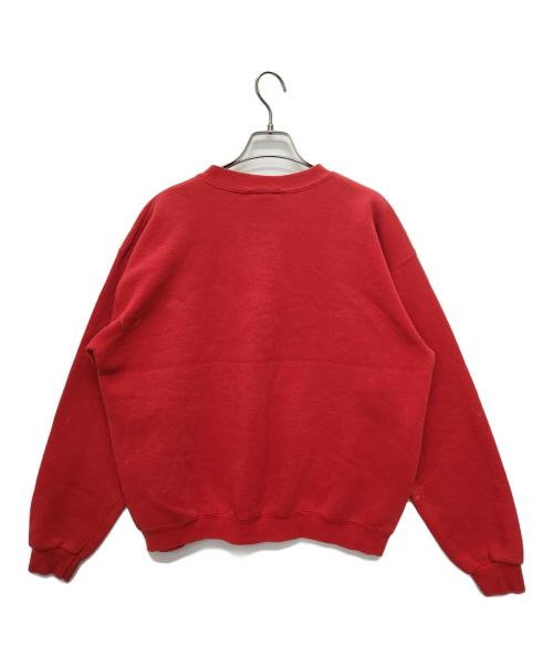 LEE（リー）LEE (リー) ラグランスウェット レッド サイズ:Mの古着・服飾アイテム