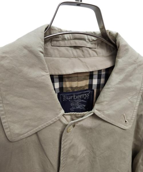 Burberry's（バーバリー）Burberry's (バーバリーズ) 90s ステンカラーコート ベージュ サイズ:46SMの古着・服飾アイテム