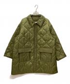 FREAK'S STOREフリークスストア）の古着「襟付き キルトライナージャケット」｜グリーン