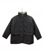 FREAK'S STOREフリークスストア）の古着「ボア キルティングジャケット」｜ブラック