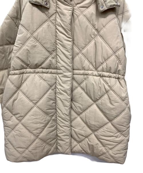 mystic（ミスティック）mystic (ミスティック) キルティングフードコート ベージュ サイズ:2の古着・服飾アイテム