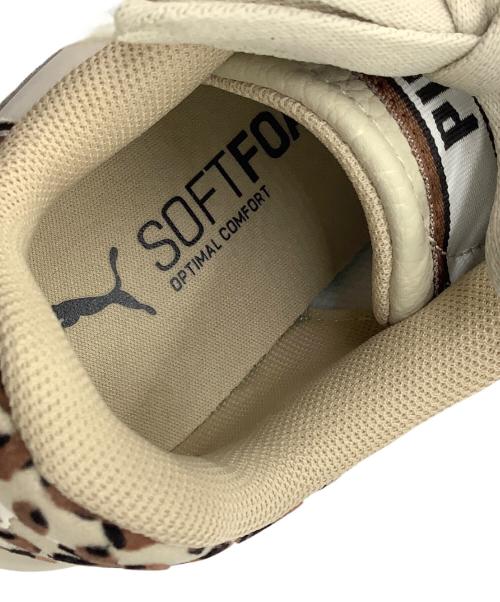 PUMA（プーマ）PUMA (プーマ) ローカットスニーカー　ウィメンズ ランテイムド プラットフォーム IATD スニーカー ベージュ サイズ:22.5の古着・服飾アイテム