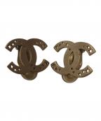 CHANELシャネル）の古着「ココマーク スターイヤリング」｜ゴールド