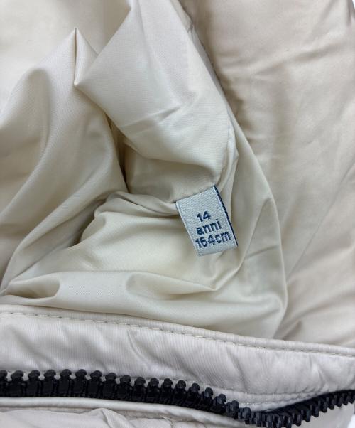MONCLER（モンクレール）MONCLER (モンクレール) CHARPAL GIUBBOTTO ダウンコート ベージュ サイズ:SIZE 14(164cm)の古着・服飾アイテム