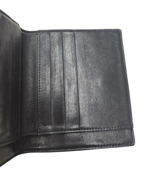 CHANEL（シャネル）CHANEL (シャネル) ココマーク キャビアスキン 2つ折り財布 ブラックの古着・服飾アイテム