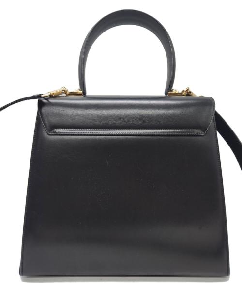 Salvatore Ferragamo（サルヴァトーレ フェラガモ）Salvatore Ferragamo (サルヴァトーレ フェラガモ) 2WAYバッグ ブラックの古着・服飾アイテム