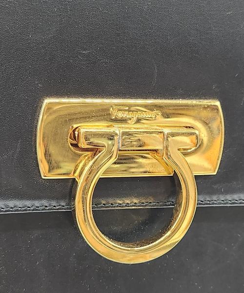 Salvatore Ferragamo（サルヴァトーレ フェラガモ）Salvatore Ferragamo (サルヴァトーレ フェラガモ) 2WAYバッグ ブラックの古着・服飾アイテム