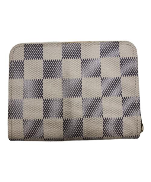 LOUIS VUITTON（ルイ ヴィトン）LOUIS VUITTON (ルイ ヴィトン) ジッピーコインパース ダミエ・アズール ホワイトの古着・服飾アイテム