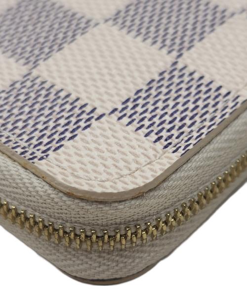 LOUIS VUITTON（ルイ ヴィトン）LOUIS VUITTON (ルイ ヴィトン) ジッピーコインパース ダミエ・アズール ホワイトの古着・服飾アイテム