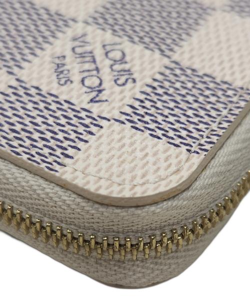 LOUIS VUITTON（ルイ ヴィトン）LOUIS VUITTON (ルイ ヴィトン) ジッピーコインパース ダミエ・アズール ホワイトの古着・服飾アイテム