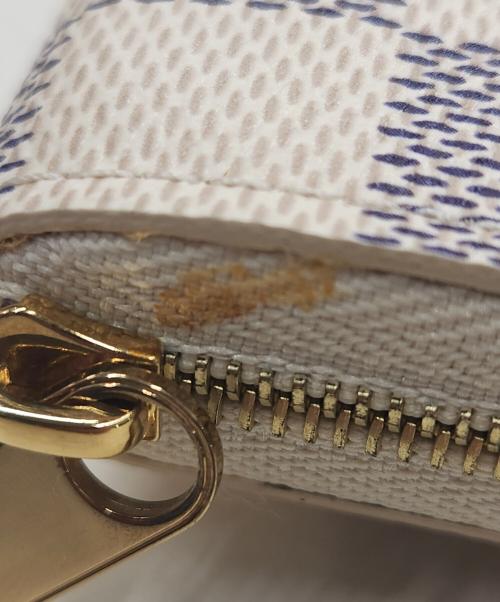 LOUIS VUITTON（ルイ ヴィトン）LOUIS VUITTON (ルイ ヴィトン) ジッピーコインパース ダミエ・アズール ホワイトの古着・服飾アイテム