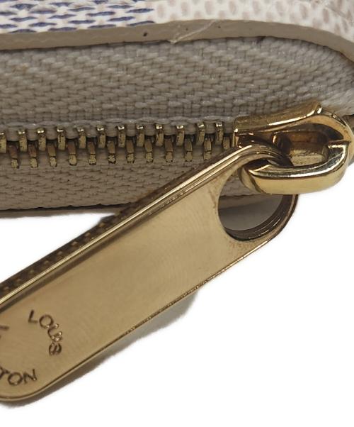 LOUIS VUITTON（ルイ ヴィトン）LOUIS VUITTON (ルイ ヴィトン) ジッピーコインパース ダミエ・アズール ホワイトの古着・服飾アイテム