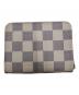 LOUIS VUITTON (ルイ ヴィトン) ジッピーコインパース ダミエ・アズール ホワイト：25000円