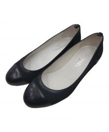 CHANEL（シャネル）の古着「ココマーク パンプス」｜ブラック