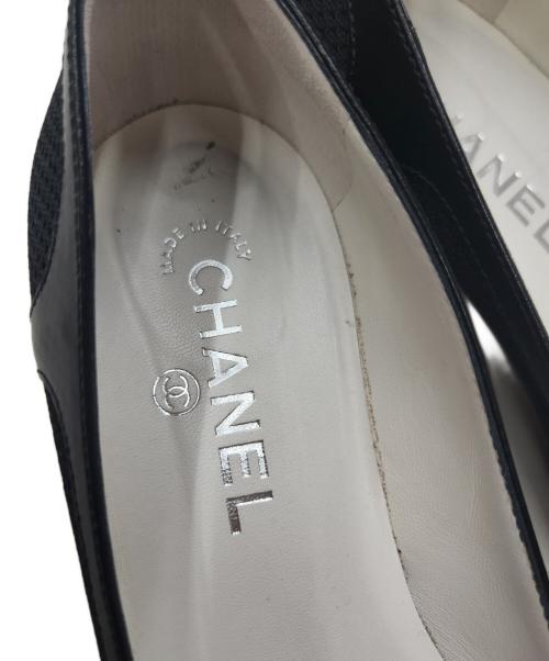 CHANEL（シャネル）CHANEL (シャネル) ココマーク パンプス ブラック サイズ:36Cの古着・服飾アイテム