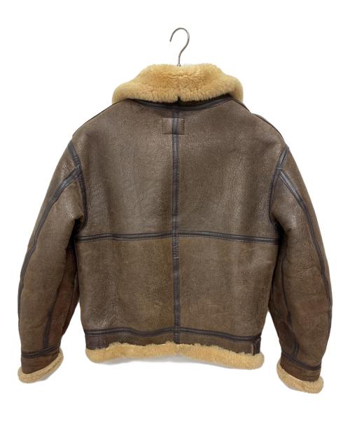 AVIREX（アヴィレックス）AVIREX (アヴィレックス) 80s USA製 B-3 ムートンジャケット ブラウン サイズ:40の古着・服飾アイテム
