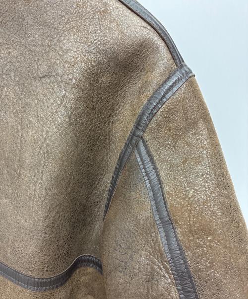 AVIREX（アヴィレックス）AVIREX (アヴィレックス) 80s USA製 B-3 ムートンジャケット ブラウン サイズ:40の古着・服飾アイテム