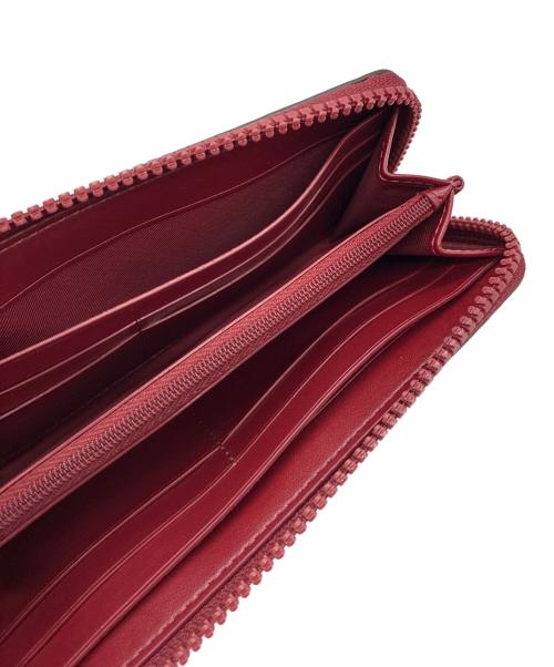 COACH（コーチ）COACH (コーチ) 長財布 レッドの古着・服飾アイテム