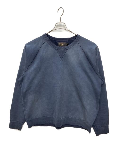 RRL（ダブルアールエル）RRL (ダブルアールエル) クルーネック プルオーバー ネイビー サイズ:XXLの古着・服飾アイテム