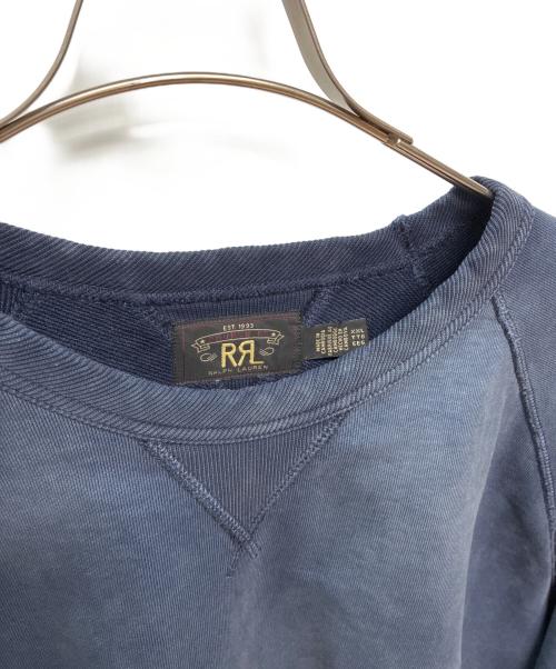 RRL（ダブルアールエル）RRL (ダブルアールエル) クルーネック プルオーバー ネイビー サイズ:XXLの古着・服飾アイテム