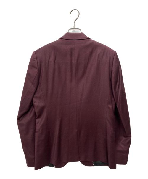 HUGO BOSS（ヒューゴ ボス）HUGO BOSS (ヒューゴ ボス) テーラードジャケット レッド サイズ:46（イタリア）の古着・服飾アイテム