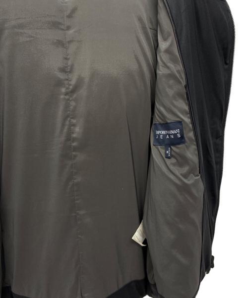 EMPORIO ARMANI（エンポリオアルマーニ）EMPORIO ARMANI (エンポリオアルマーニ) フード付ベスト ブラック サイズ:Mの古着・服飾アイテム