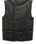 中古・古着 EMPORIO ARMANI (エンポリオアルマーニ) フード付ベスト ブラック サイズ:M：8000円
