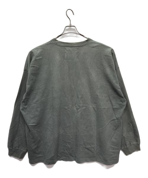 DAIRIKU（ダイリク）DAIRIKU (ダイリク) 長袖カットソー グリーン サイズ:Lの古着・服飾アイテム