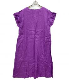 PONT DE CHALONS（ポンデシャロン）の古着「半袖ワンピース」｜パープル