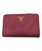 PRADAプラダ）の古着「コンパクトウォレット」｜ピンク