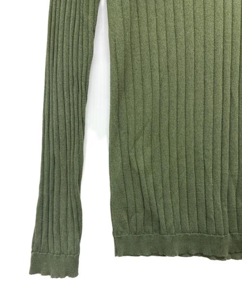 JOHN SMEDLEY（ジョンスメドレー）JOHN SMEDLEY (ジョンスメドレー) リブニットポロ グリーン サイズ:Sの古着・服飾アイテム