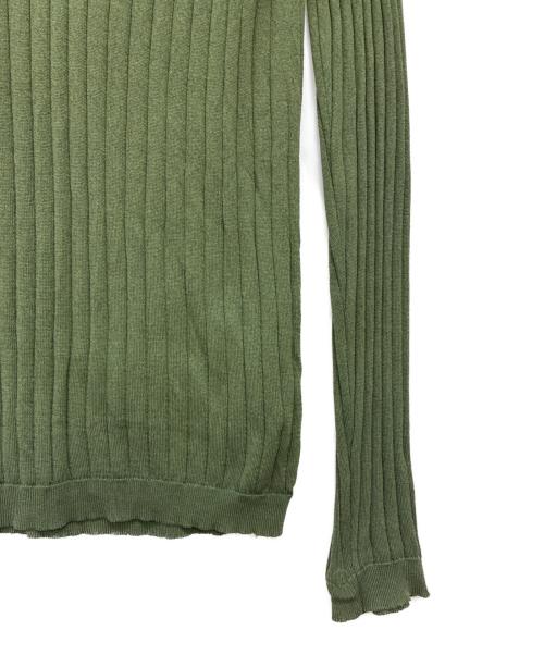 JOHN SMEDLEY（ジョンスメドレー）JOHN SMEDLEY (ジョンスメドレー) リブニットポロ グリーン サイズ:Sの古着・服飾アイテム