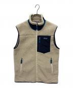 Patagoniaパタゴニア）の古着「クラシック レトロX フリース ベスト」｜アイボリー