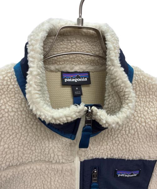 Patagonia（パタゴニア）Patagonia (パタゴニア) クラシック レトロX フリース ベスト アイボリー サイズ:Mの古着・服飾アイテム