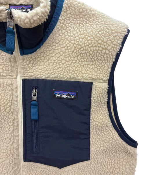 Patagonia（パタゴニア）Patagonia (パタゴニア) クラシック レトロX フリース ベスト アイボリー サイズ:Mの古着・服飾アイテム